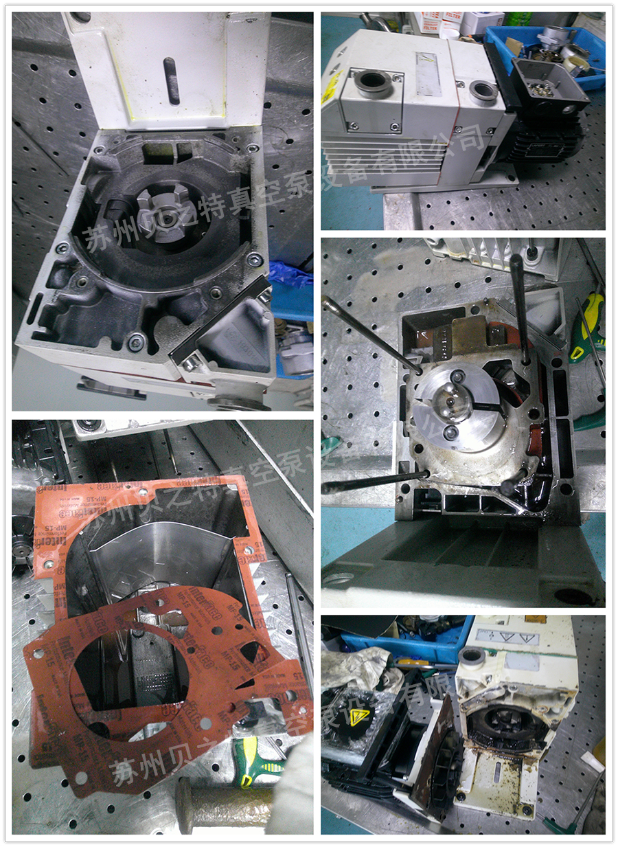 萊寶真空泵D16B維修現(xiàn)場